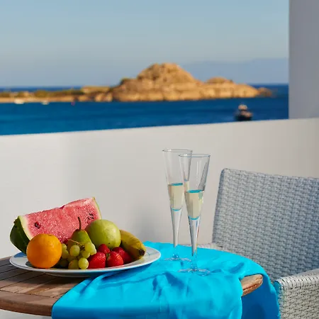 Petinos Beach Hotel Platis Yialos Extérieur photo