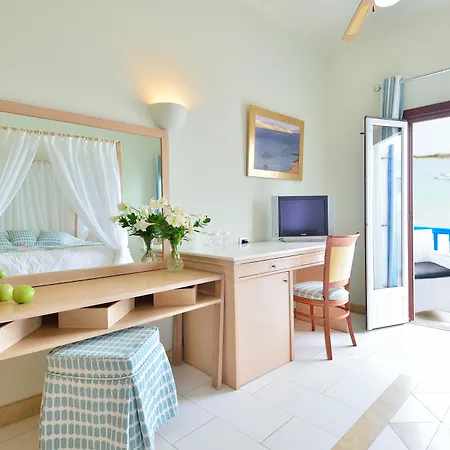 Petinos Beach Hotel Platis Yialos Extérieur photo
